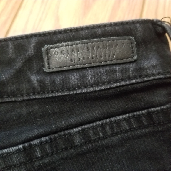 Social Standard Sanctuary Black Skinny Jeans Sz 14 - Picture 4 of 12